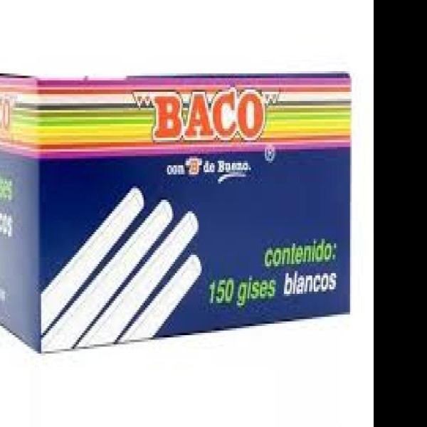 GIS MOLDEADO CAJA C150 PZAS BLANCO BACO